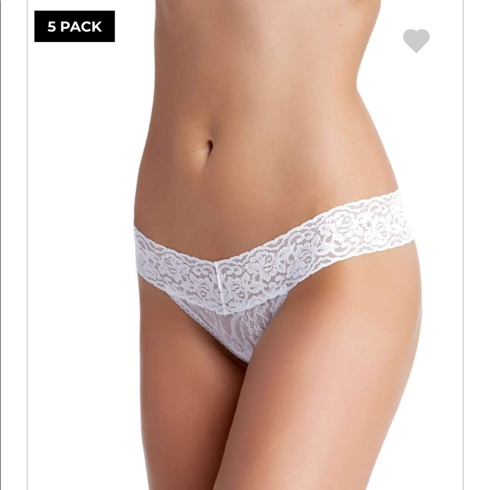 Felina 5 pack Ladies Lace Thong Panties